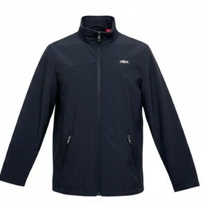 Spyder Youth Jacket Size L 14-16 Black Softshell Full Zip Casual Coat